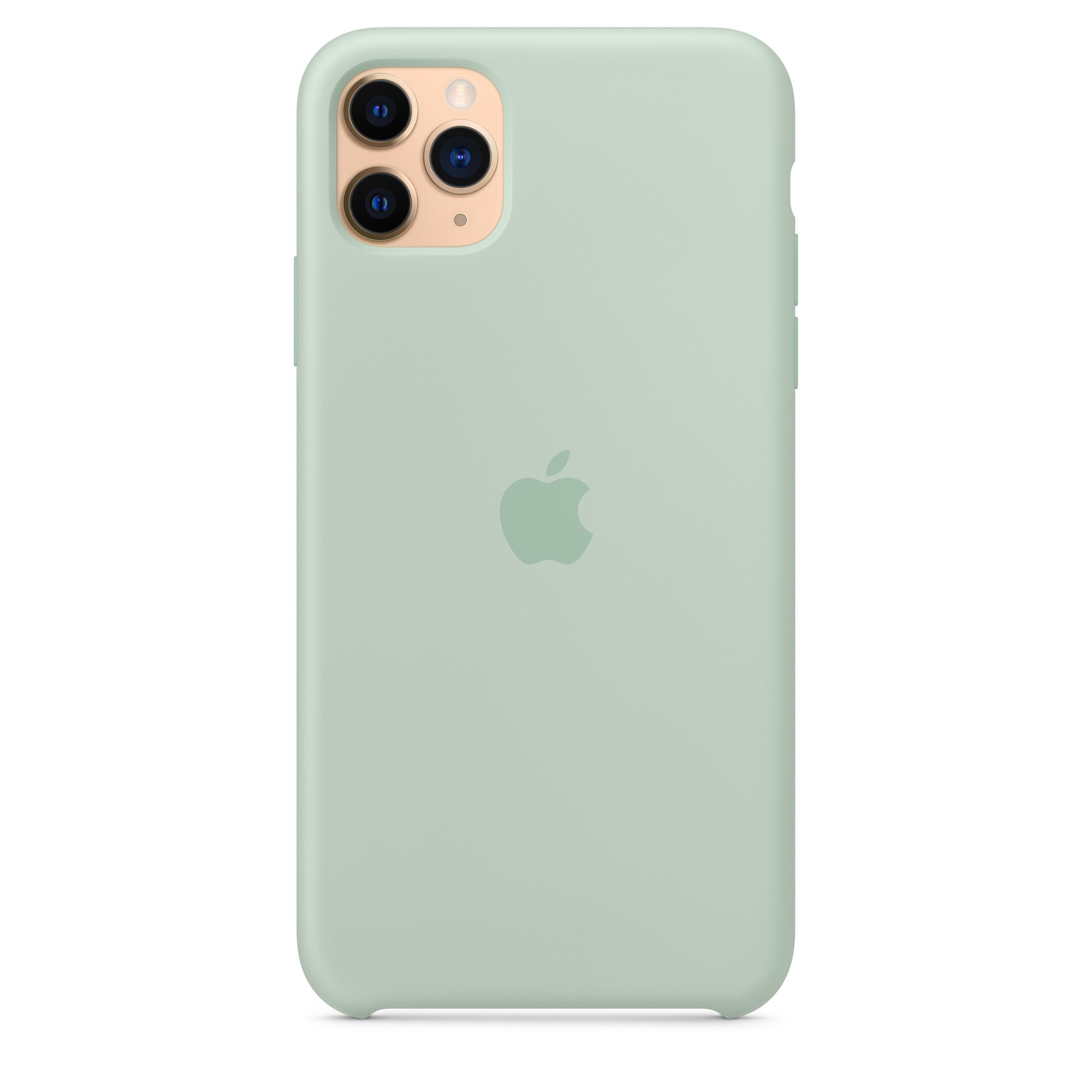 Apple iPhone 11 Pro Max 64GB Gold Fair Ohne Vertrag mit Apple iPhone 11 Pro Max Silikon Case - Beryll