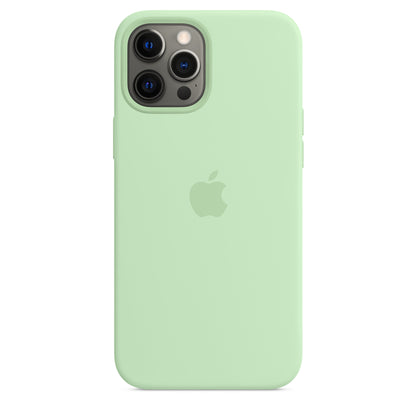 Apple iPhone 12 Pro Max Silikonhülle - Pistazie