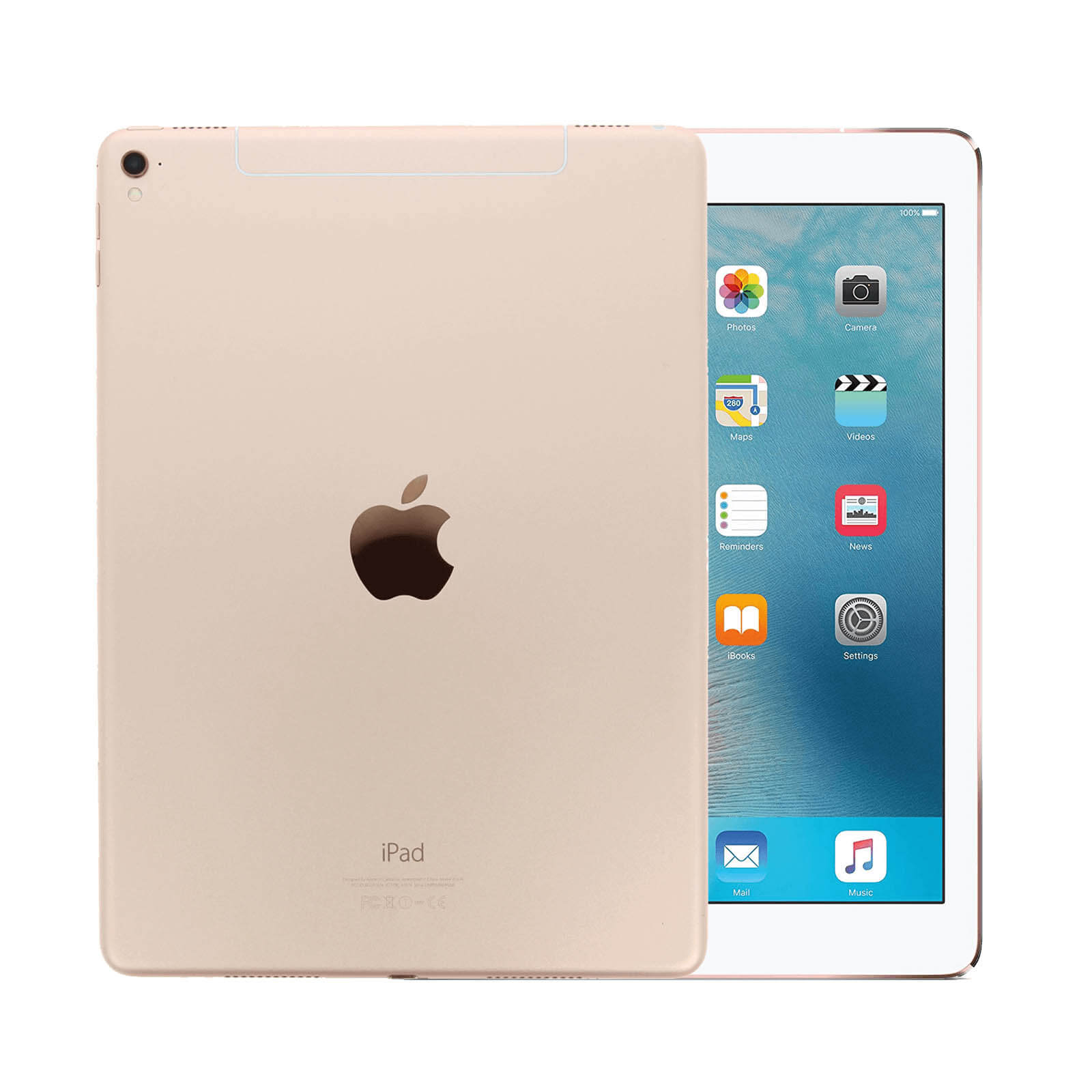Apple iPad 128GB Ohne Vertrag - Gold - Makellos
