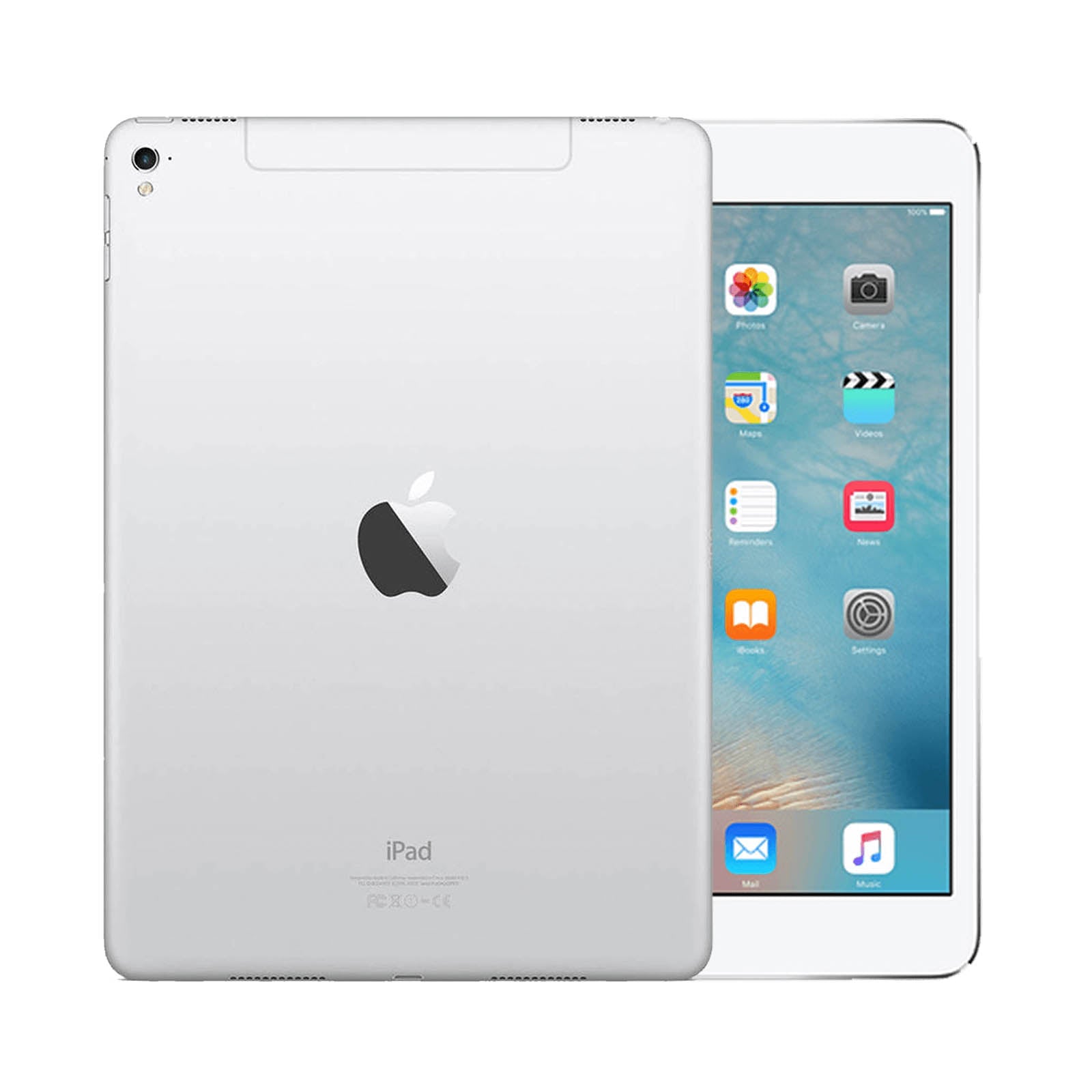 iPad Pro 9.7 Inch 128GB WiFi & Cellular - Grade C Silber Gut Ohne Vertrag