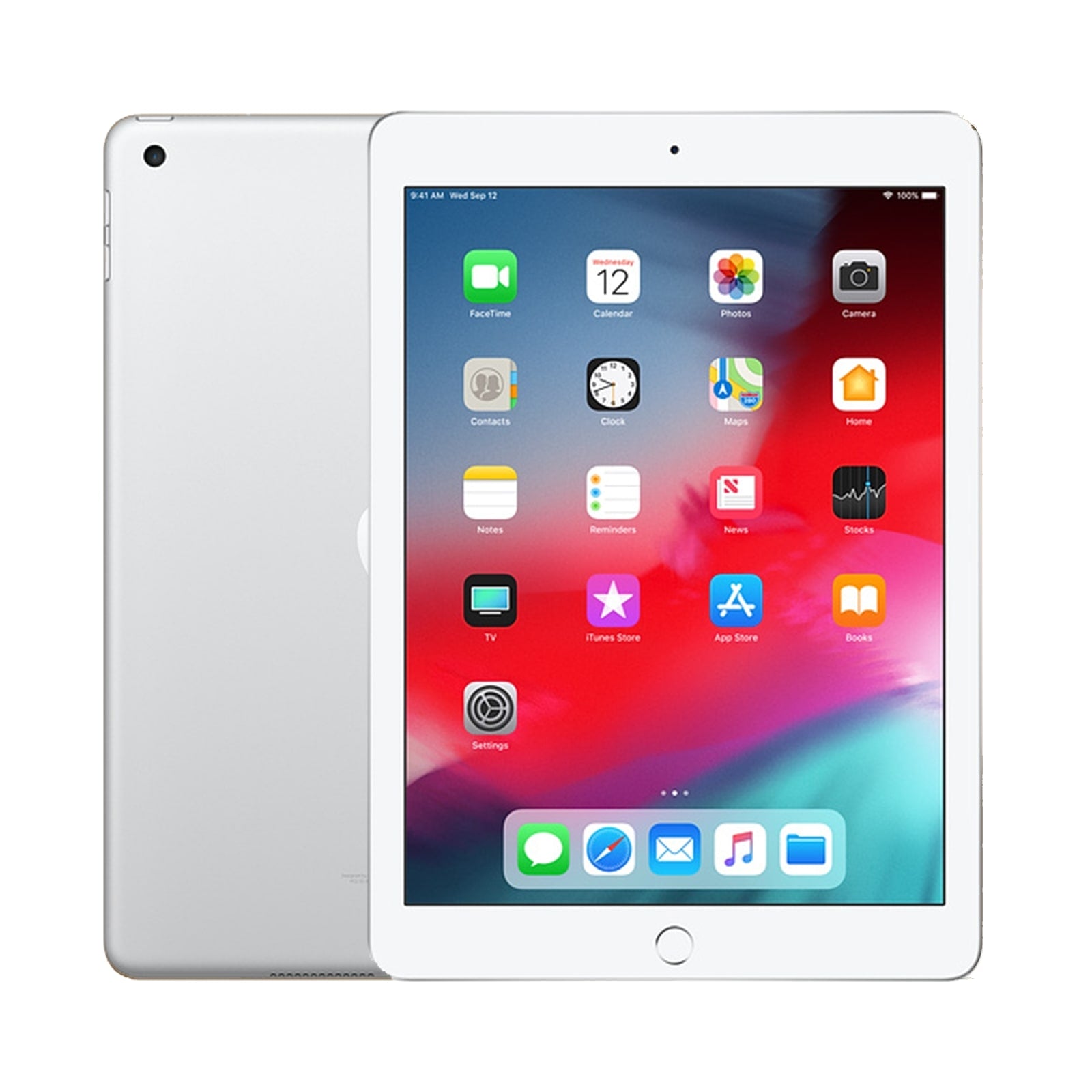 Apple iPad 6 128GB WiFi & Cellular Ohne Vertrag Silber Sehr gut