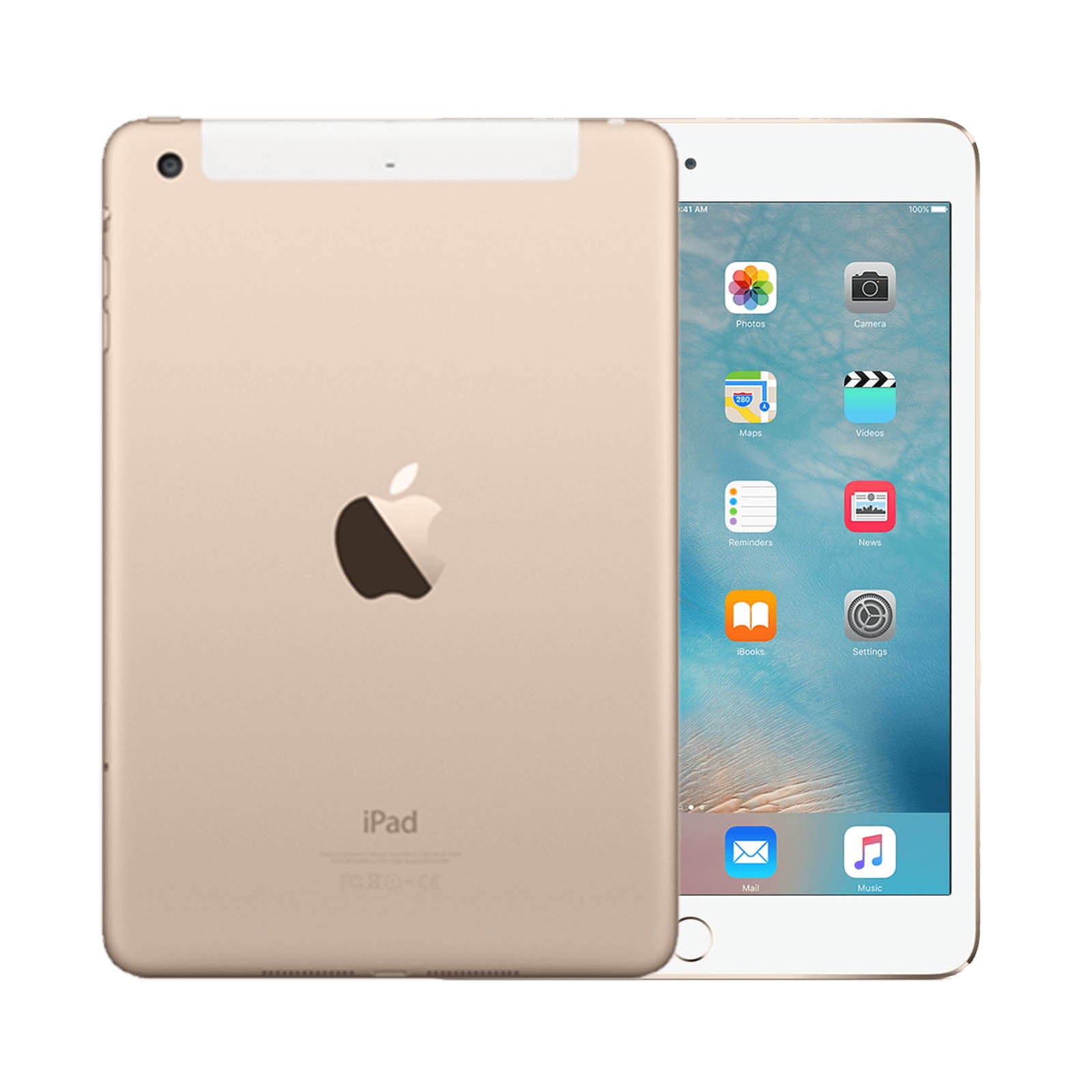 Apple iPad Mini 3 64GB WiFi & Cellular Ohne Vertrag Gold Gut
