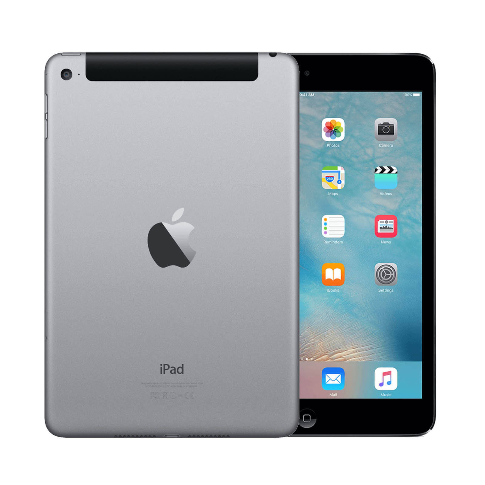 Apple iPad Mini 4 128GB Space Grau Ohne Vertrag - Sehr Gut