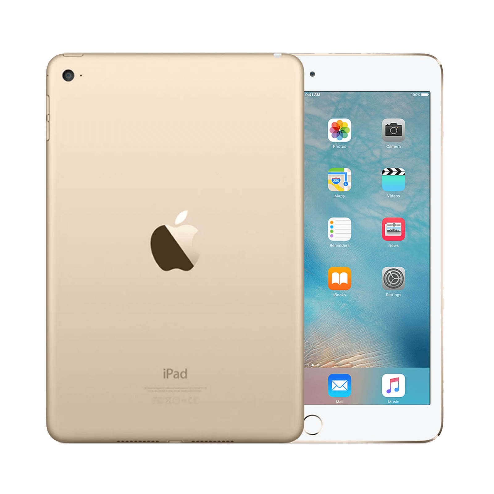 Apple iPad Mini 4 32GB Gold WiFi - Makellos
