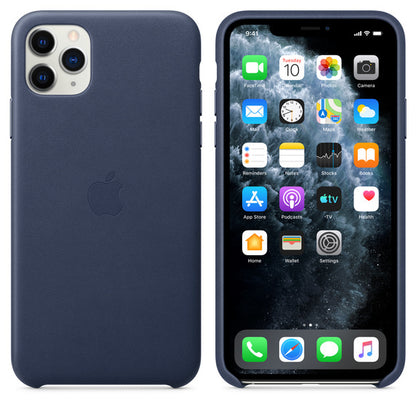 Apple iPhone 11 Pro Max Silikonhülle – Mitternachtsblau – Original Neu