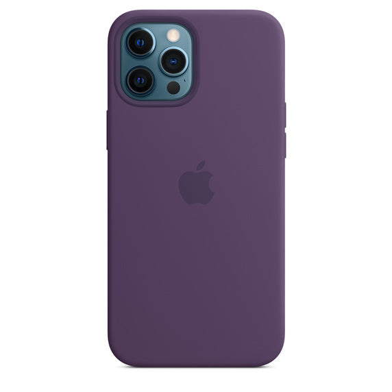 Apple iPhone 12 Pro Max Silikonhülle – Amethyst – Original Neu