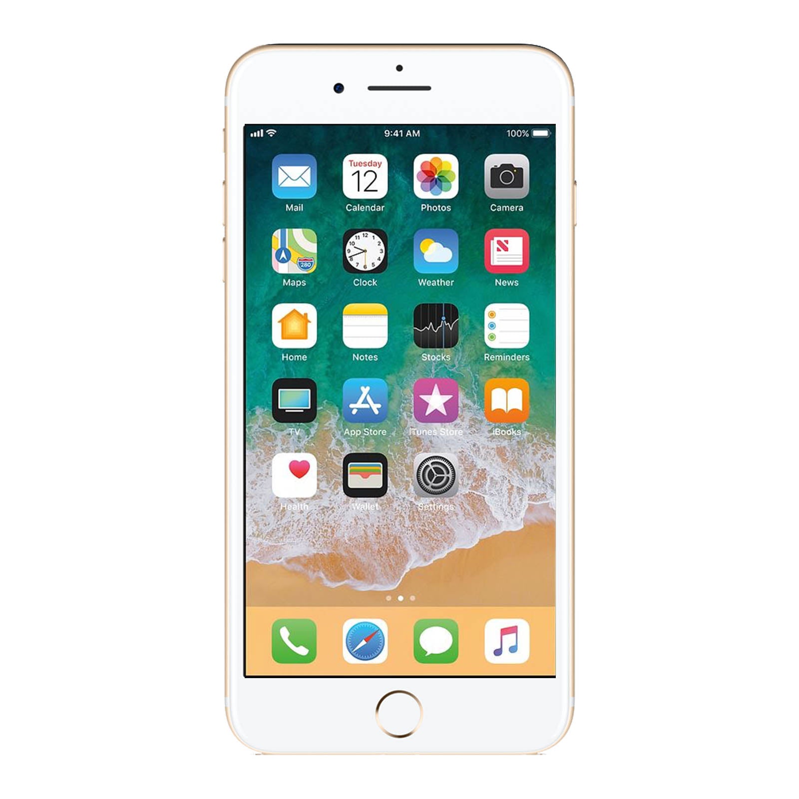 Apple iPhone 7 256GB Gold Makellos - Ohne Vertrag