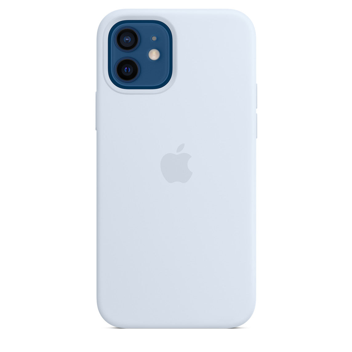 Apple iPhone 12 | 12 Pro Silikon Case mit Magsafe - Wolkenblau
