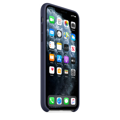 Apple iPhone 11 Pro Silikonhülle - Mitternachtsblau - Original Neu