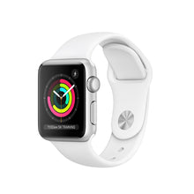 Laden Sie das Bild in den Galerie-Viewer, Apple Watch Series 3 Aluminum 38mm GPS Silber Sehr Gut
