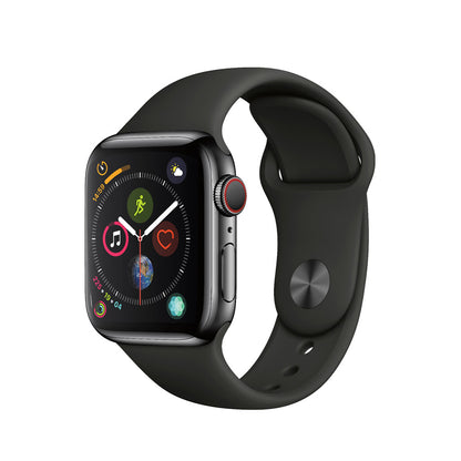 Apple Watch Series 4 Edelstahlgehäuse 40mm - Schwarz