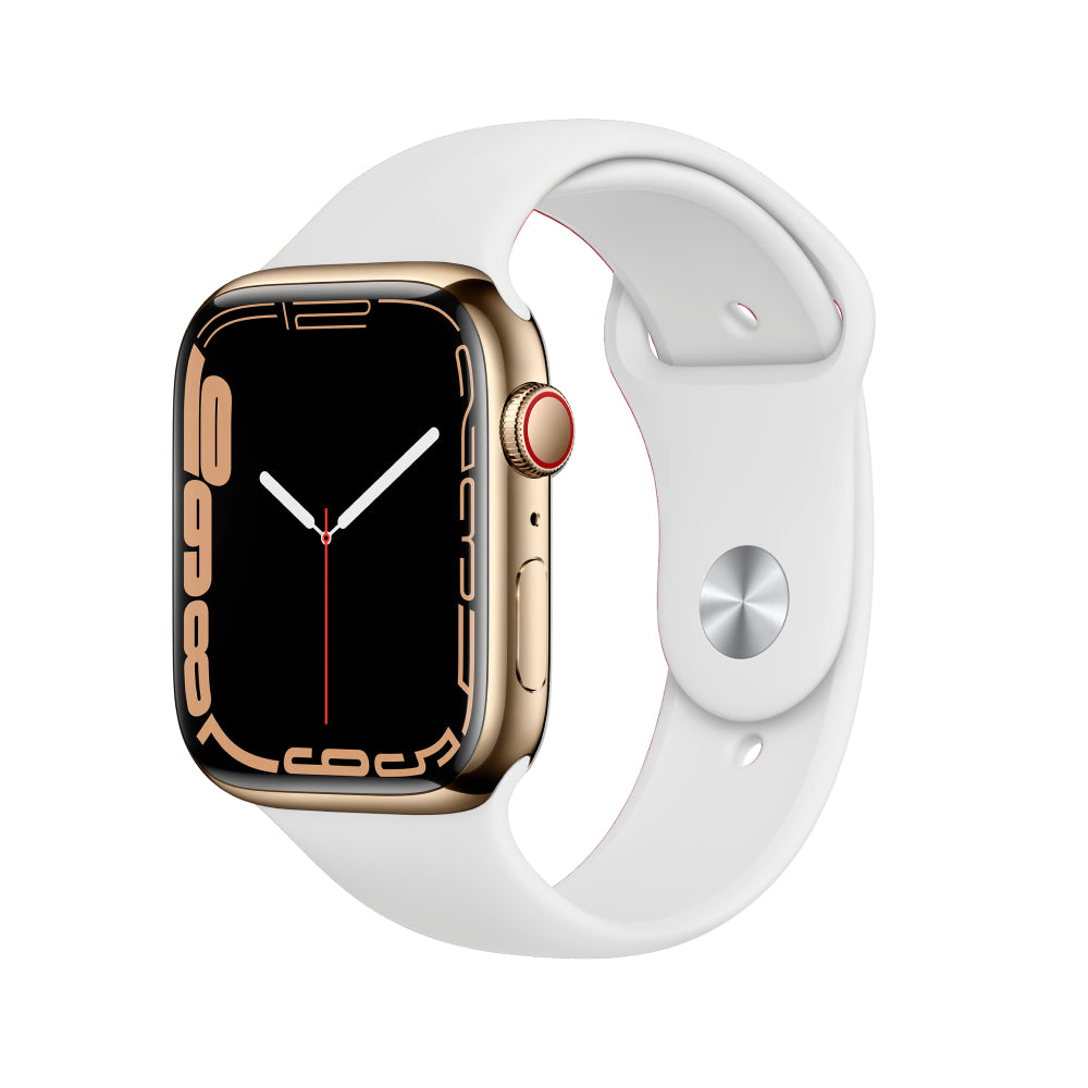 Apple Watch Series 7 Edelstahlgehäuse 41mm - Gold