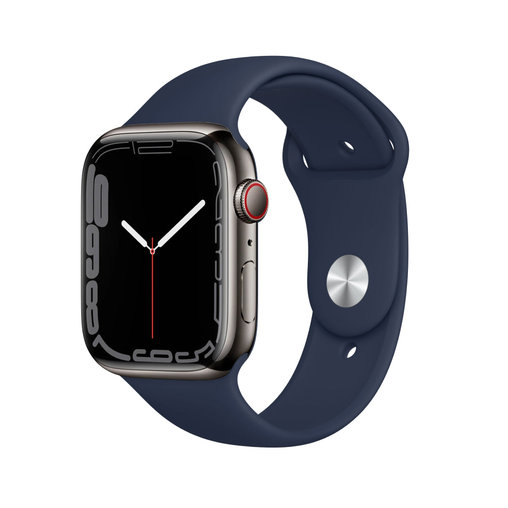 Apple Watch Series 7 Edelstahlgehäuse 45mm - Graphite