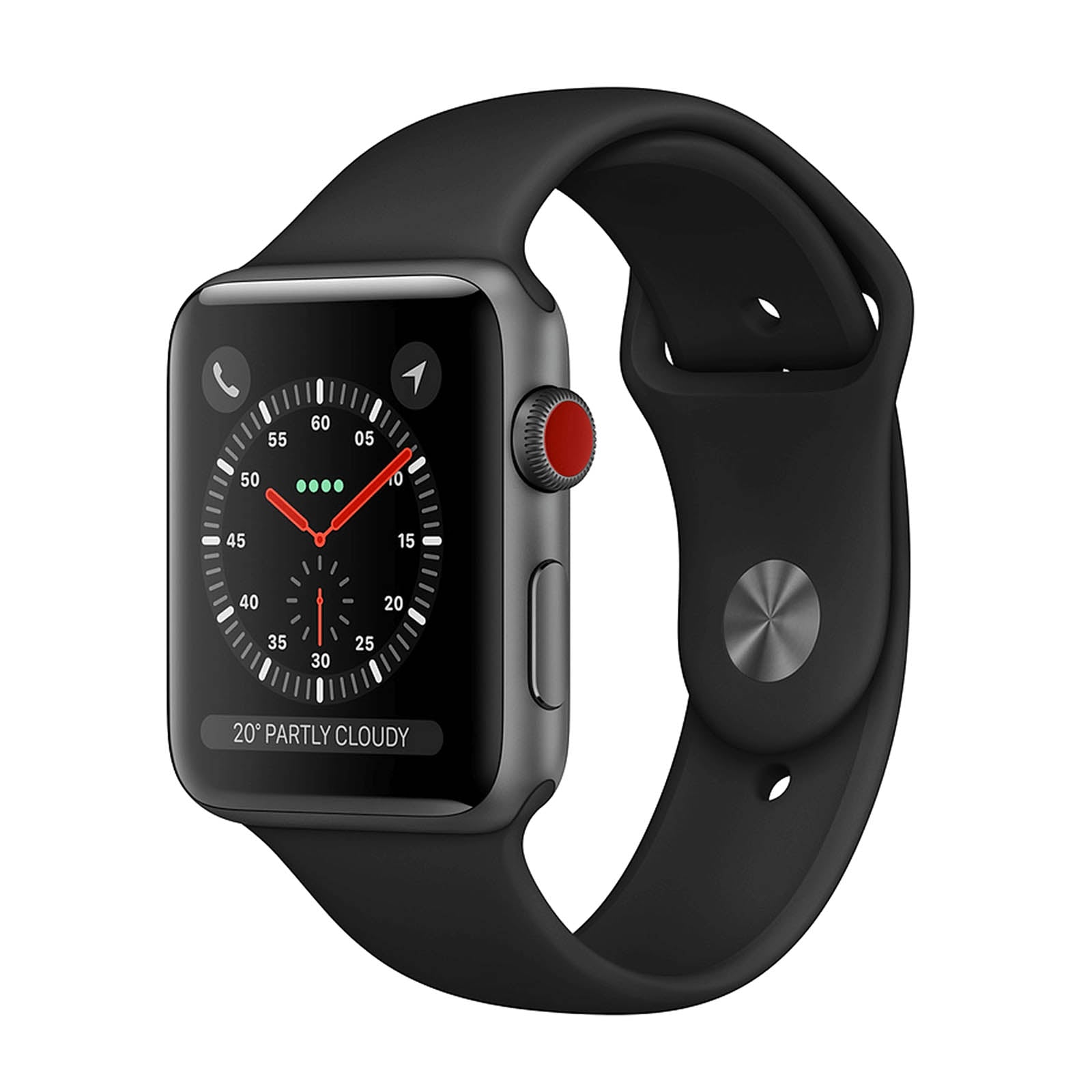 Apple Watch Series 2 Aluminum 42mm GPS WiFi Grau Gut
