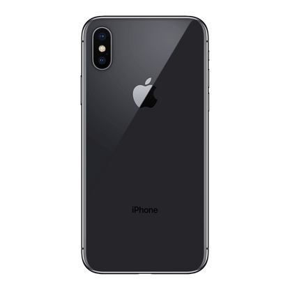 Apple iPhone X 256GB Grau Fair  - Ohne Vertrag